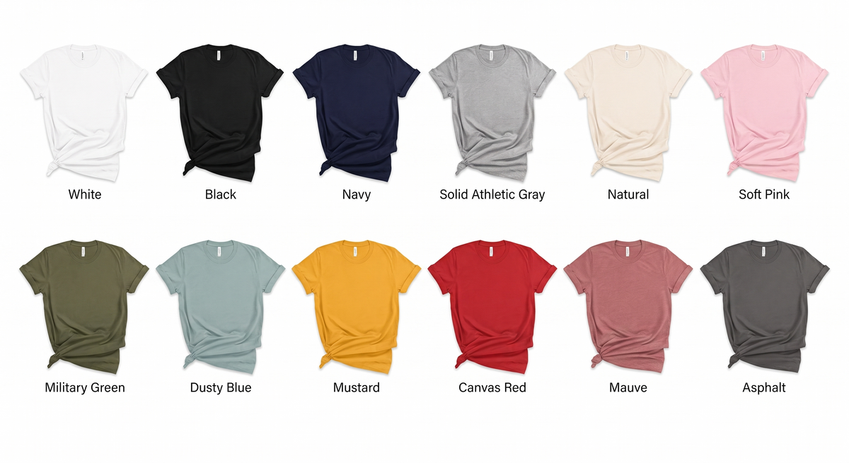 Custom DTF Printed Adult Tee Quote — Upload Your Design